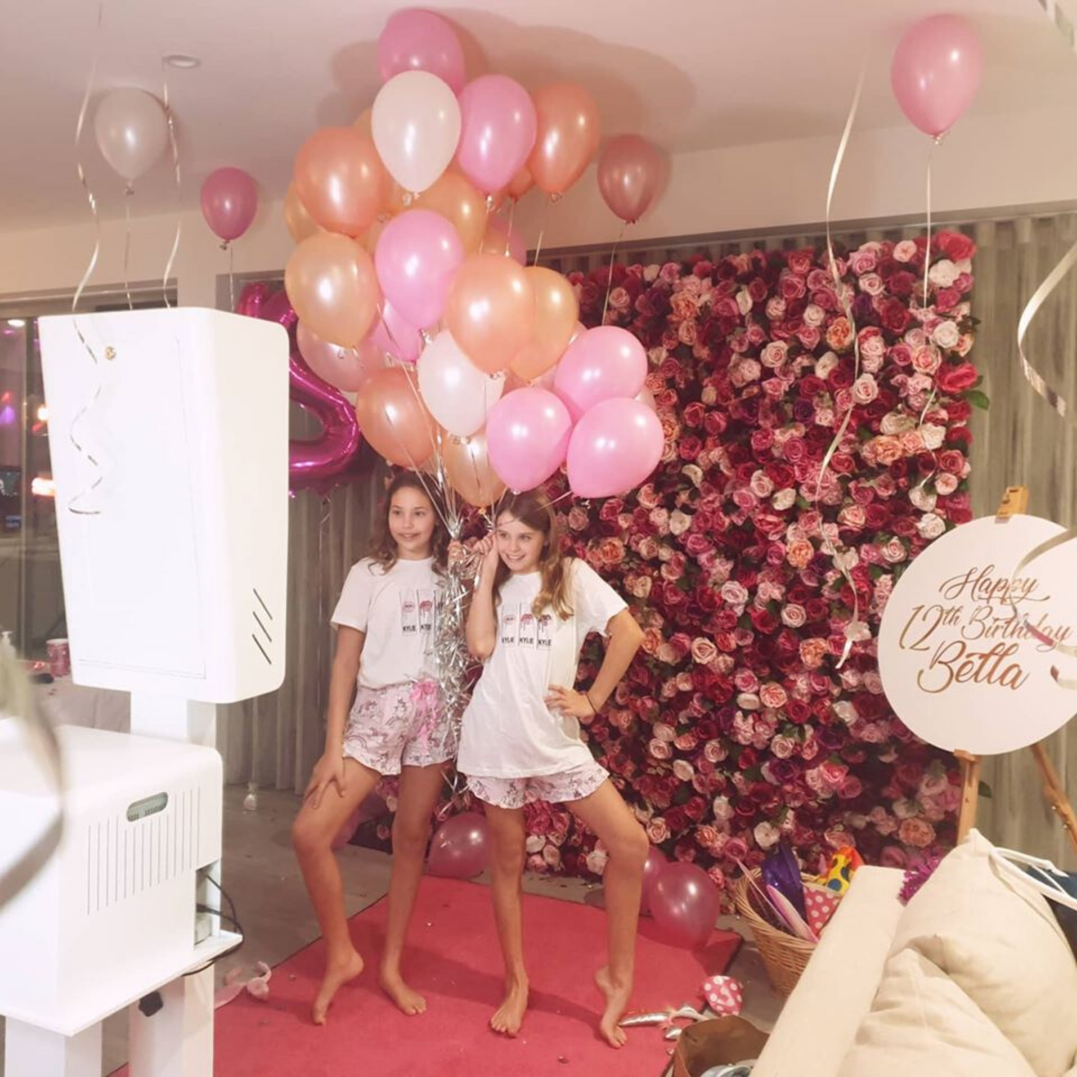 Photo Booth with teens